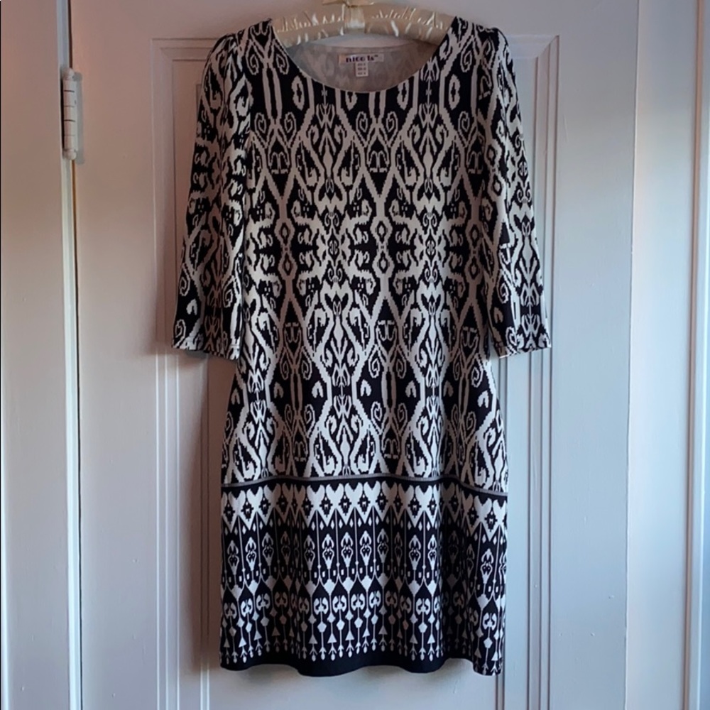 Black and white dress!